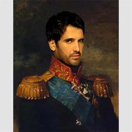Personalized Masterpiece General Bagration from Photo,by myDaVinci - myDaVinci